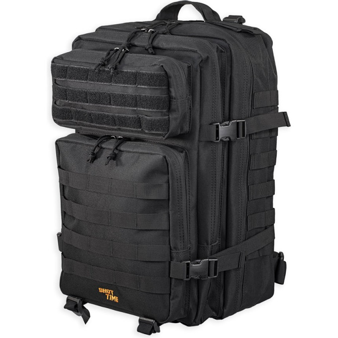 Рюкзак SHOTTIME Basic 25л, полиэстер 900D, чёрный ST-BP-7013-BK