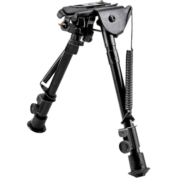 Сошки ShotTime BPST-1A2-BR на антабочный винт, без качалки, 15-23см