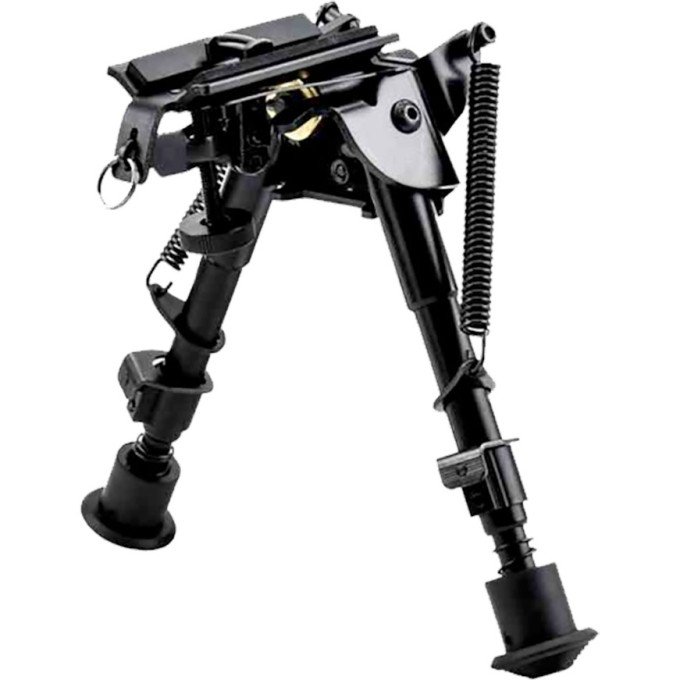 Сошки ShotTime BPST-S-BRM на антабочный винт, с качалкой, 5 позиций, 15-23см